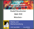 Rudolf Reschreiter 1868-1939, Werke und Wertentwicklung - MAGEDA-Report