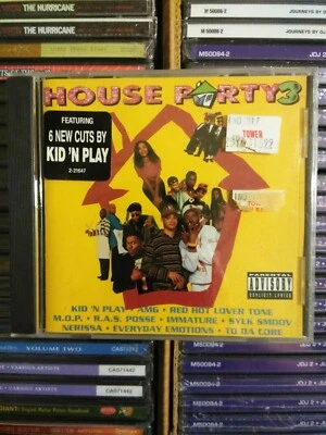 House Party 3 Soundtrack CD 1994 New Sealed  KID 'N PLAY - Image 1 of 2