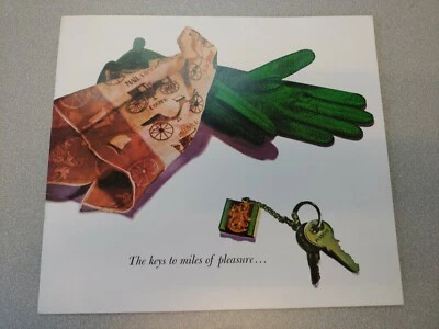 EXCELENTE FOLLETO DE VENTAS PORSCHE 356 PRE A 1953 LAS LLAVES DE MILLAS DE PLACER Foto 1 de 4