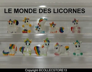 SERIE COMPLETE DE FEVES LE MONDE DES LICORNES