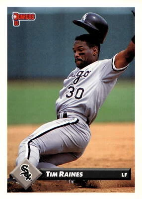1993 Donruss #565 Tim Raines - Image 1 of 2