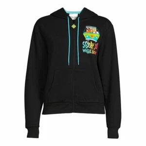 Scooby-Doo Juniorenfiguren im Auto Neuheit Reißverschluss Pull Hoodie neu mit Etikett! Kostenloser Versand! - Bild 1 von 5