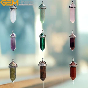 Collana catena avventurina naturale pietra chakra ametista ciondolo guarigione energetica - Foto 1 di 74