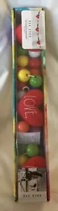 NEU Rae Dunn 45" dekorative Girlande - PEACE LOVE PRIDE - Bild 1 von 6