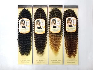 I&I Hair Innocence EZCROCHET Böhmische Welle Häkeln Flechten Haar Spektren 18" - Bild 1 von 71