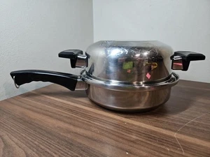 Kitchen Craft 9" Pfanne mit Kuppeldeckel West Bend MULTI-CORE EDELSTAHL USA - Bild 1 von 8