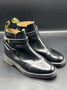 Dr Martens Teresa UK size 6 Womens Black Ankle Boots Shoes Buckle Chelsea Ladies - Picture 1 of 9