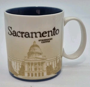 Starbucks Sacramento State Capitol Global Icon City Series Coffee Mug New W SKU - Picture 1 of 7