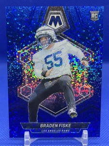 2024 Panini Mosaic Braden Fiske #339 Blue Sparkle /96 - Picture 1 of 2