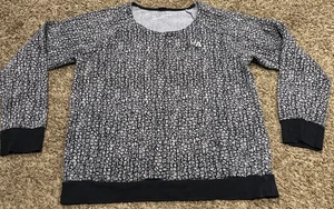 Under Armour Girls Youth XL Sweater Gray Black B14 - Picture 1 of 3