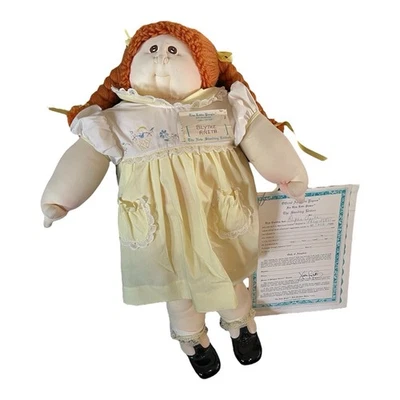 1981 Appalachian Artworks Little People Standing Edition Doll Soft Sculpture - Image 1 of 4