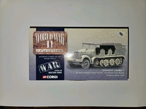 CORGI 1:50 SD.KFZ. 7 KRAUSE-MAFFEI SEMITRACK, 12TH ARMY, FRANCE 1940, CC60002 - Picture 1 of 2