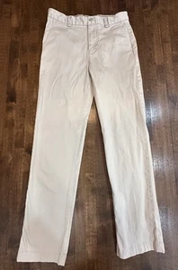 Southern Tide Boys Sz 14 Light Khaki Chino Pants Channel Marker Stretch - Picture 1 of 11