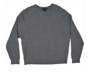 The Men's Store Waffle Knit Merino Wool Sweater XXL NEW $148 Gray - Picture 1 of 3