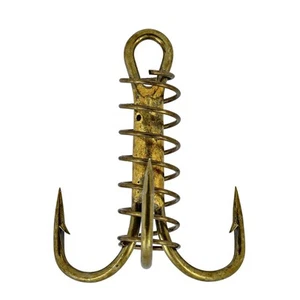 South Bend Bronze Dough Bait Treble Hooks Fishing Tackle Accessory 2 to 14 Sizes - Picture 1 of 1