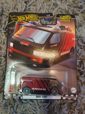 2024 Hot Wheels Premium Boulevard MBK Van Advan HRT67 Real Riders Premier