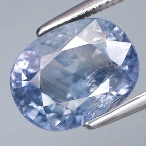 5.15Ct.Ravishing Color! Natural BIG Blue UNHEATED Sapphire Tanzania Good Luster - Picture 1 of 4