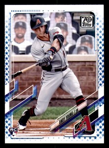 2021 Topps Blue Star /299 #499 Andy Young RC Arizona Diamondbacks