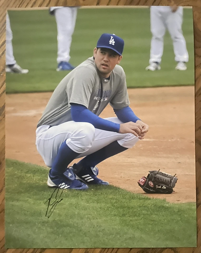 扎克·李签名 11 x 14 道奇队彩色照片(科罗拉多落基山脉) — 第 1/1 张图片