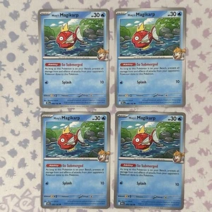 4x Misty's Magikarp 48/182 x4 Destined Rivals Pokemon TCG Playset NM - Picture 1 of 2