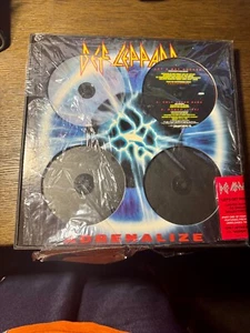 DEF LEPPARD Let's Get Rocked - Limited Edition Adrenalize CD Collector's Box Set - Picture 1 of 3