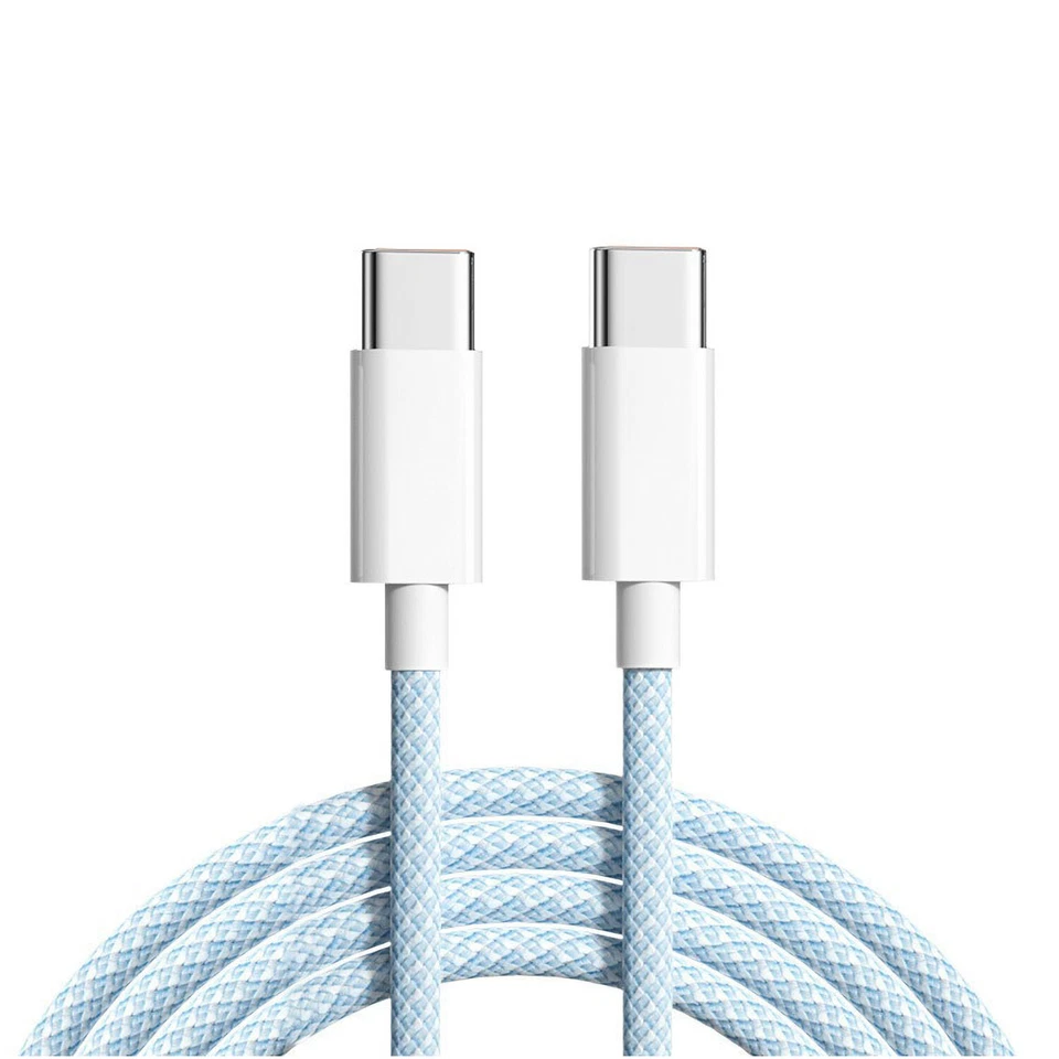 USB-C Cable 60W Fast Charging&Data Sync Cord For iPhone 15/iPad Pro/Galaxy/Pixel - Image 1 of 4
