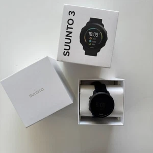 SUUNTO 3 Fitness Watch All Black OW175 Running Training Smartwatch Lightweight - Picture 1 of 15