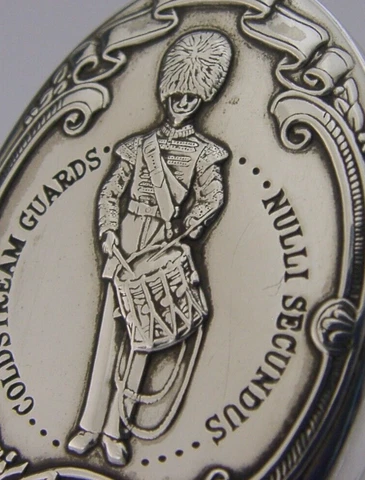 STERLING SILVER THE COLDSTREAM GUARDS BOX 1978 ROYAL MILITARY Cover