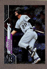 2020 TOPPS Series One FOILBOARD #230 NOLAN ARENADO #/264 #230 Rockies Cardinals