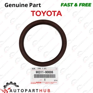 Genuine Toyota Supra Lexus IS300 GS300 SC300 Rear Main Oil Seal OEM 9031190006 - Picture 1 of 15