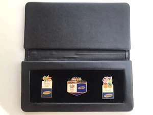 1998 NAGANO WINTER OLYMPICS GAMES SAMSUNG PINS BADGE SET OFFICIAL ORIGINAL CASE - Bild 1 von 12