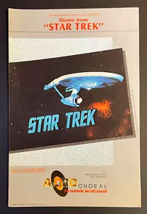 Partituras Theme From Star Trek Rare Choir (SA) ORIGINALES SERIE 60 Almo Choral - Imagen 1 de 2
