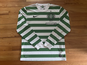 Celtic FC Nike 2012 Football Soccer Long Sleeve Jersey Shirt Kit Size Large