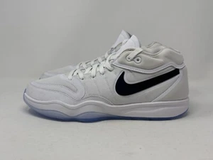 Size 10.5 - Nike Air Zoom GT Hustle 2 TB White Black Men's Sneakers DX9190-100 - Picture 1 of 7