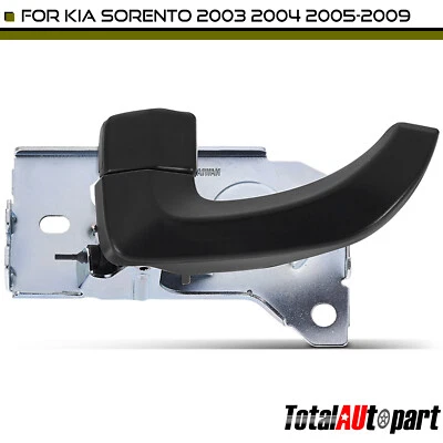 Manija de puerta interior negra para conductor delantero izquierdo Kia Sorento 2003 2004 2005-2009 Foto 1 de 4