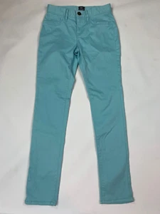 Gap Kids Super Skinny Teal Blue Pants 12 Excellent - Picture 1 of 3
