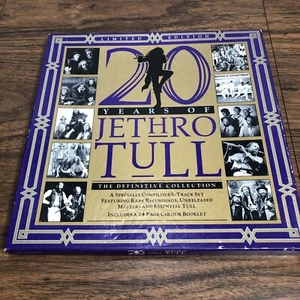 Jethro Tull 5-LP Vinyl Boxed Set - 20 Years of Jethro Tull - Promo Sticker? - Picture 1 of 22