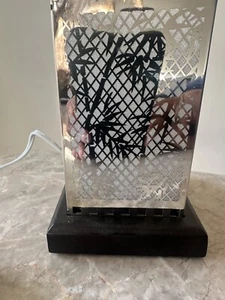 Electric Metal Touch Fragrance Lamp/Oil Burner/Wax Warmer/Night Light gw-0246red - Picture 1 of 2