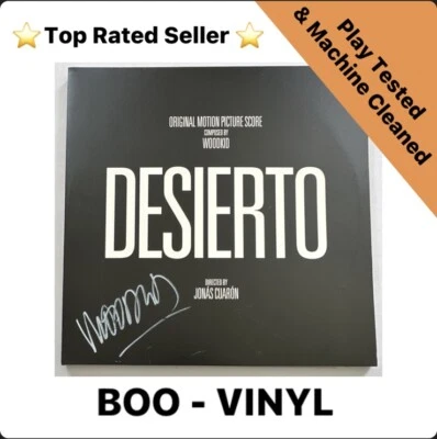 Woodkid Desierto - Original Motion Picture Score Double Lp Vinyl Record Nm-Ex - Image 1 of 4