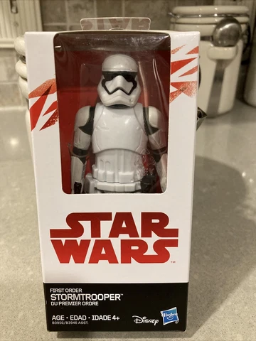 Star Wars First Order STORMTROOPER  6" Action Figure Hasbro Ages 4 NIB US30 Cover