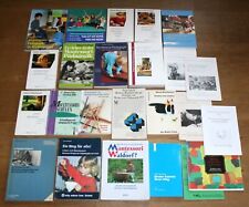 24 Bücher/Broschüren: MONTESSORI. Schule Kinderhaus Pädagogik Erziehung Lernen.