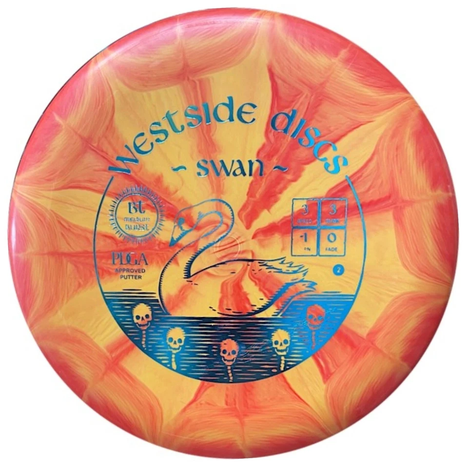 Westside Discs Swan II - BT Medium Burst - Understable Disc Golf Putter - Image 1 of 1
