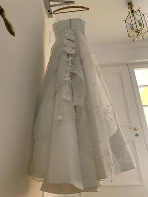 Traumhaftes HOCHZEITSKLEID zart elfenbein, Spitze, elegante, high class BRAUT - Bild 1 von 4