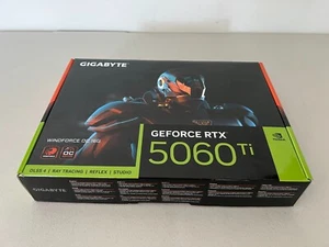 ⚡GIGABYTE NVIDIA GeForce RTX 5060 Ti WINDFORCE OC 16GB GDDR7 Graphics Card | New - Picture 1 of 5
