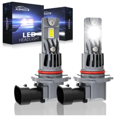 Bombillas LED blancas frías 10000K súper brillantes para Acura TSX 2009-2014 9005 Foto 1 de 4