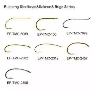 Eupheng100pc Steelhead Salmon Stone Bug Egg Fishing Hook Caddy Hopper Streamer - Picture 1 of 14