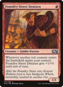 MTG Foundry Street Denizen Magic 2015 141/269 Regular Common X4 - Picture 1 of 1