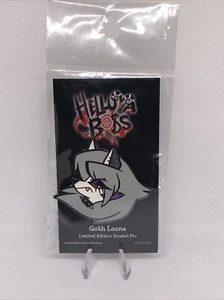 Helluva Boss Goth Loona Limited Edition Halloween Emaille Pin Vivziepop - Bild 1 von 2