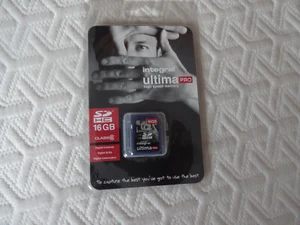 Integral Ultima Pro SDHC Class 10 Memory Card 16GB  - Picture 1 of 1