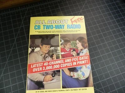 Vintage Radio Shack Book All About CB Two Way Radio 1977 - Image 1 of 4